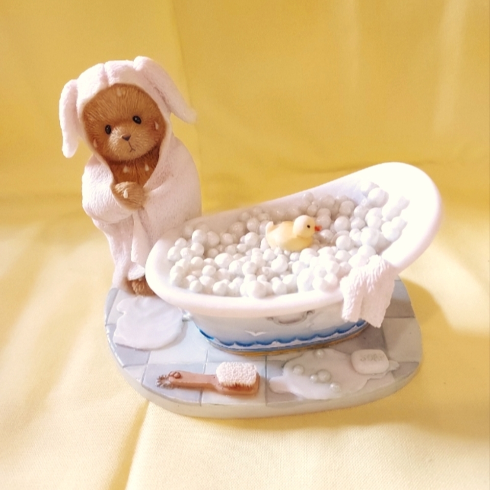 Cherished Teddies Rare Kennedy Rub a Dub Dub